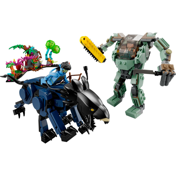 LEGO® Avatar Neytiri och Thanator mot AMP Suit Quaritch 75571 multifärg