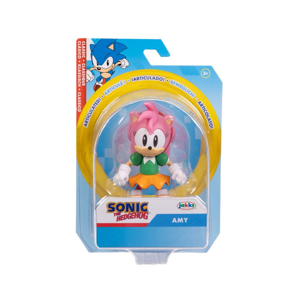 Sonic Figur 2.5" Classic Amy multifärg