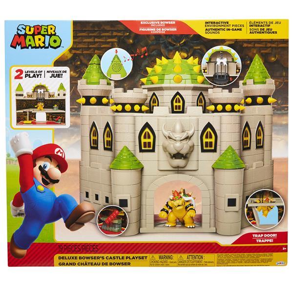 Super Mario Deluxe Bowsers Castle Lekset multifärg