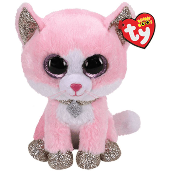 TY Beanie Boos M Fiona Katt multifärg