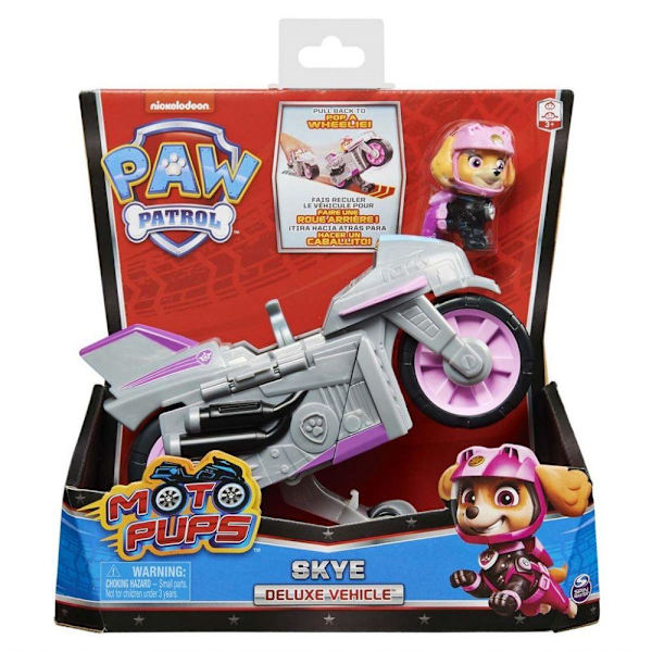 Paw Patrol Moto Pups Deluxe fordon Skye multifärg