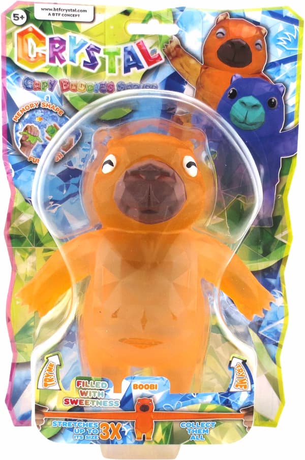 Stretchapalz Crystal Capy Buddies Boobi multifärg