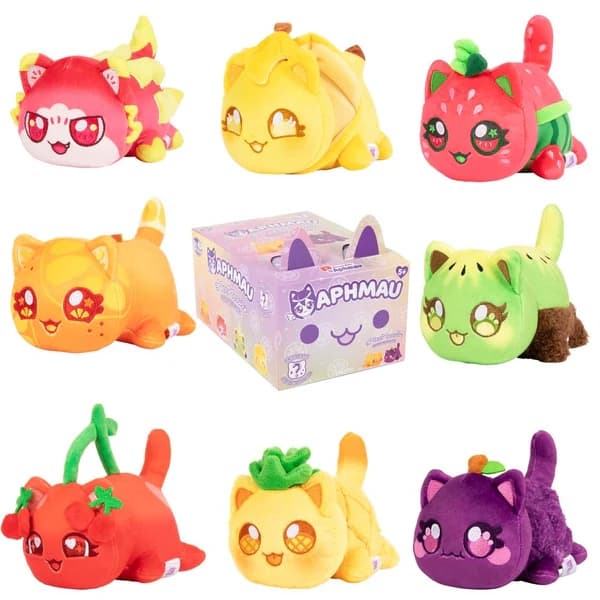 Aphmau Mystery Meemeows Plush Fruit Cats multifärg