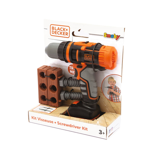 Black+Decker Mekanisk Borr Leksak multifärg