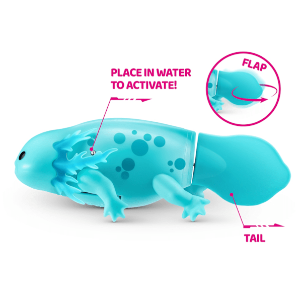 Zuru Pets Alive Swimming Axolots Turkos Turkos
