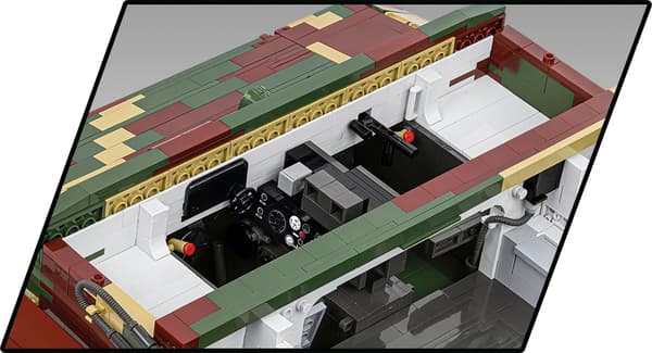 Cobi PzKpfw. VI Tiger Ausf. E 1:12 2807 multifärg
