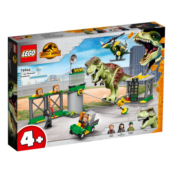 LEGO® Jurassic World T. rex Dinosaurieflykt 76944 multifärg