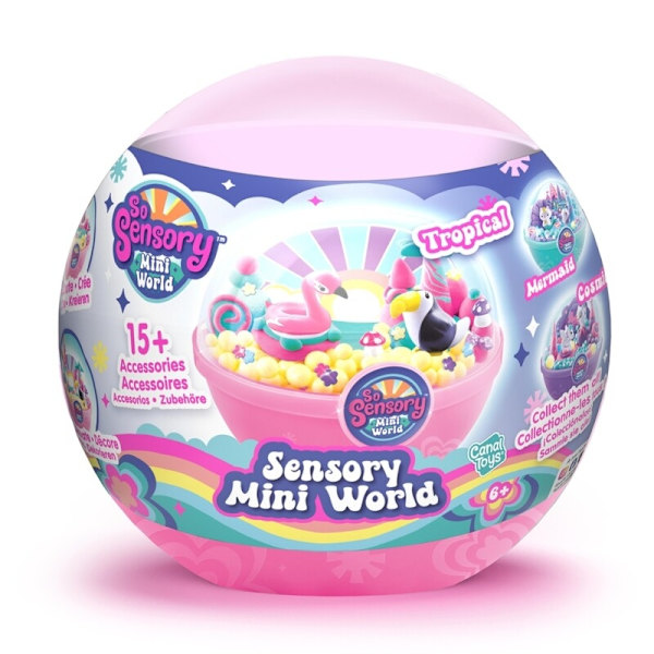 So Sensory Mini World Tropical multifärg