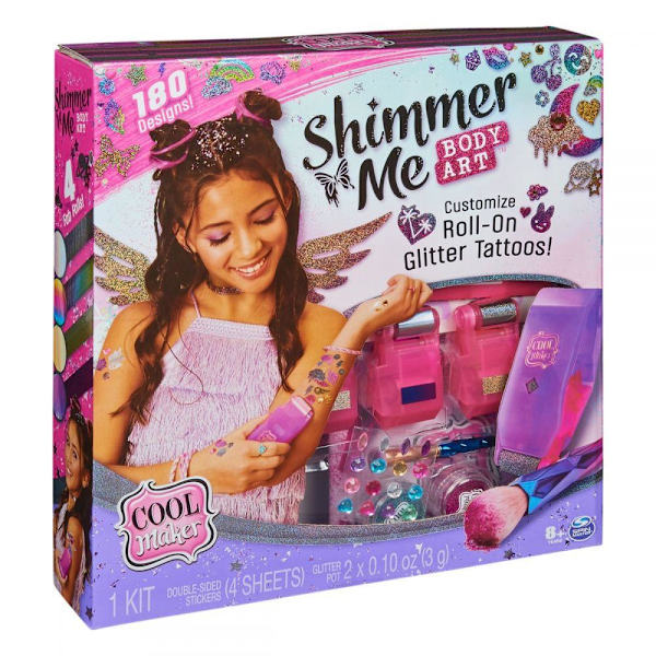 Cool Maker Shimmer Me Body Art multifärg