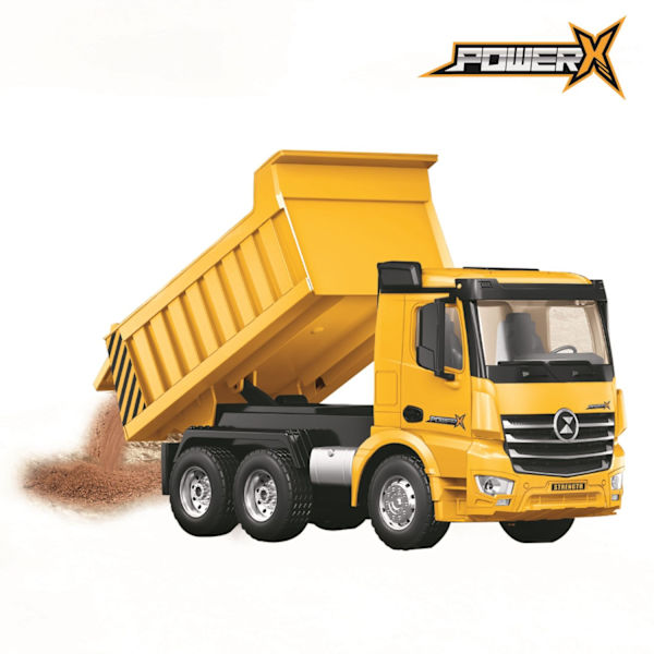 Power X Radiostyrd Dumper multifärg
