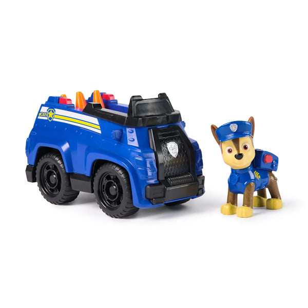 Paw Patrol Fordon med figur 2.0 Chase multifärg