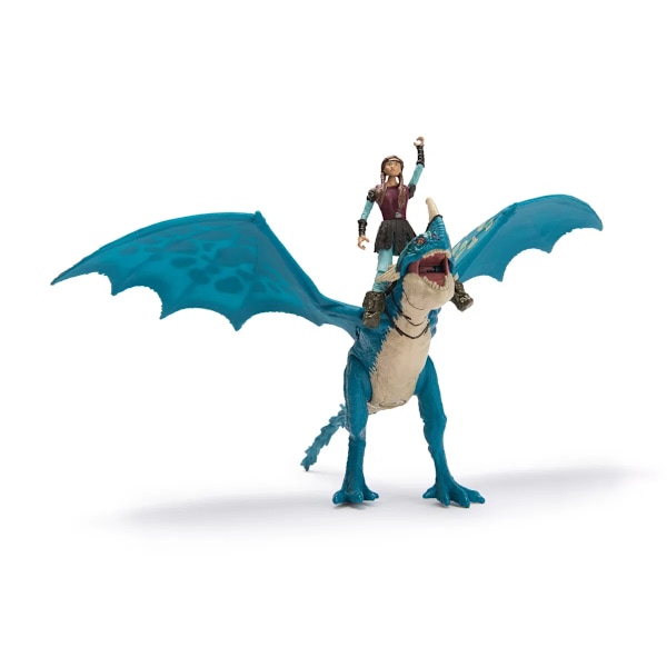 Dragons Deadly Nadder + Astrid multifärg