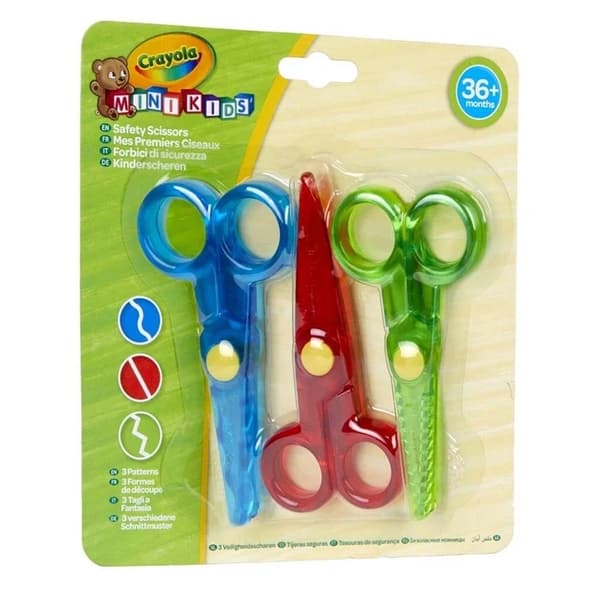 Crayola Barnsaxar 3-pack multifärg