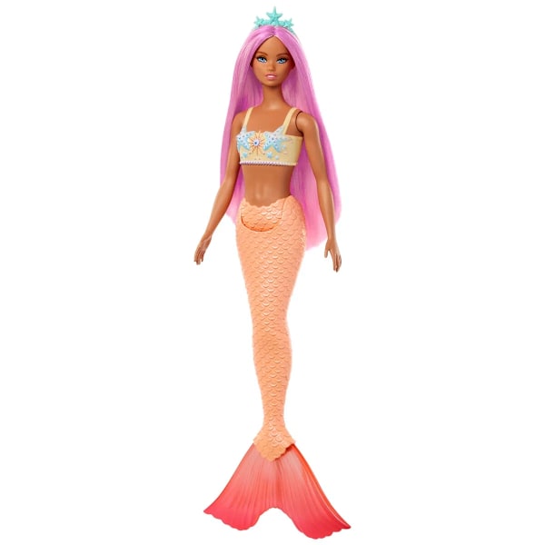 Barbie Docka Mermaid Rosa multifärg