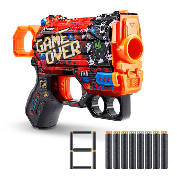 X-shot Skins Menace Blaster Game Over multifärg