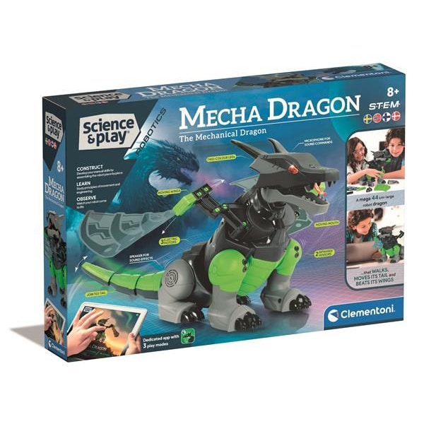 Mecha Dragon Robot Sv/Fi/Dk/No multifärg