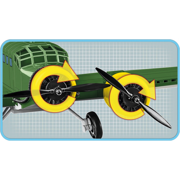 Cobi Junkers Ju 52/3m 5710 multifärg