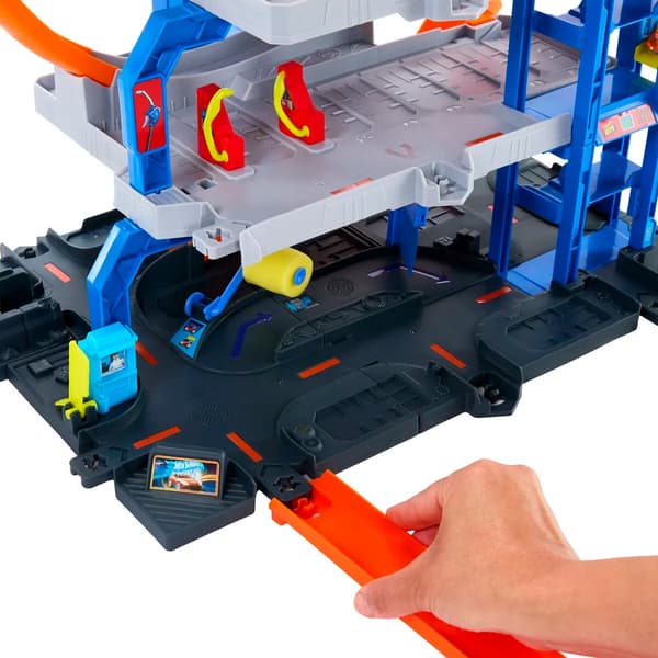 Hot Wheels City Mega Loop Garage multifärg