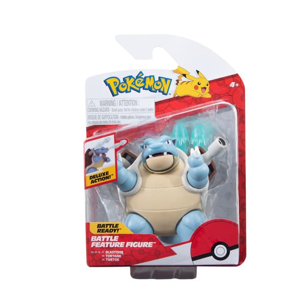 Pokemon Battle Feature Figure Blastoise multifärg
