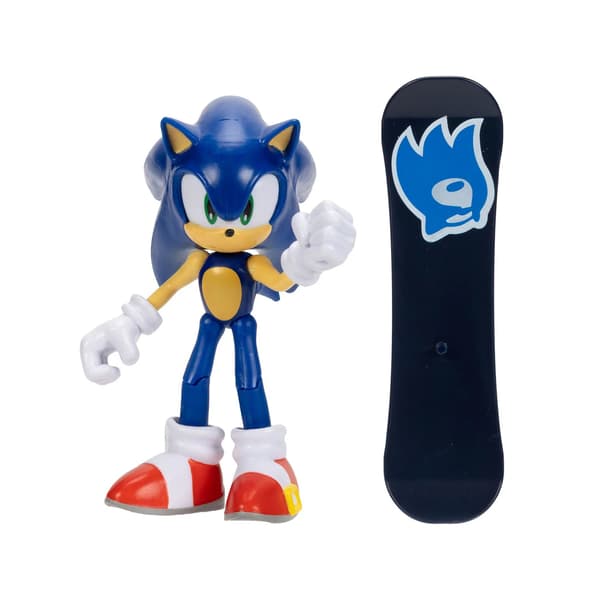 Sonic Figur 10cm med tillbehör Sonic W24 multifärg