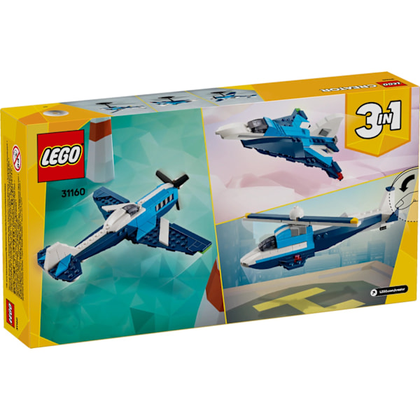 LEGO® Creator 3in1 Flygplan: racerplan 31160
