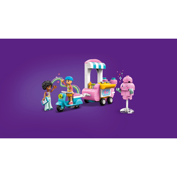 LEGO® Friends Sockervaddsstånd och vespa 42643