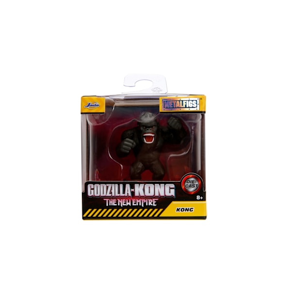 Godzilla x Kong Metallfigur 1-pack 2,5” Kong multifärg