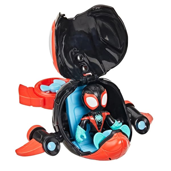 Spidey Amazing Friends Waterwebs Fordon Spin Dolphin multifärg