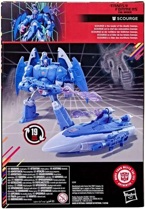 Transformers Studio Series Voyager Class Scourge multifärg