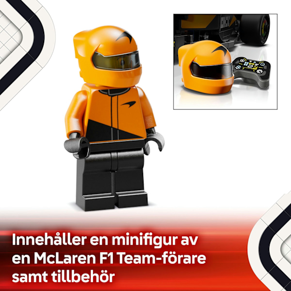 LEGO® Speed Champions McLaren F1® Team MCL38 racerbil 77251 multifärg