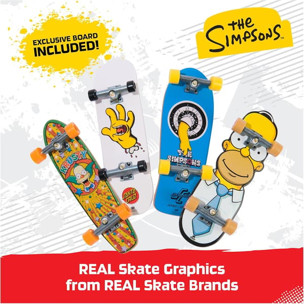Tech Deck Skate 4-pack The Simpsons multifärg