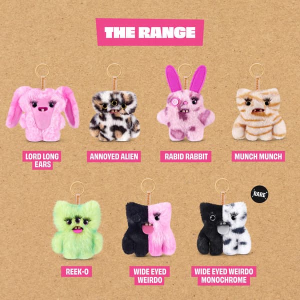 Fuggler Baby Baddies Bag Charm Blind Box multifärg