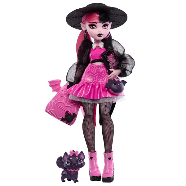 Monster High Draculaura Docka med husdjur multifärg