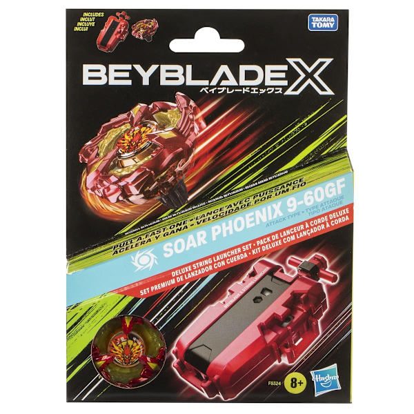 Beyblade X Deluxe String Launcher Set multifärg