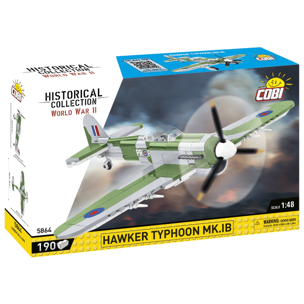Cobi Hawker Typhoon Mk.IB 1:48 5864 multifärg
