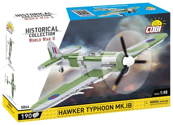 Cobi Hawker Typhoon Mk.IB 1:48 5864 multifärg