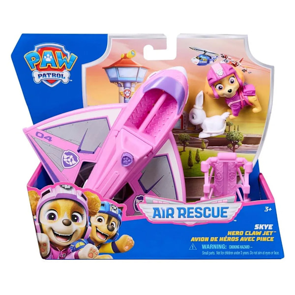 Paw Patrol Air Rescue Skye Hero Claw Jet multifärg