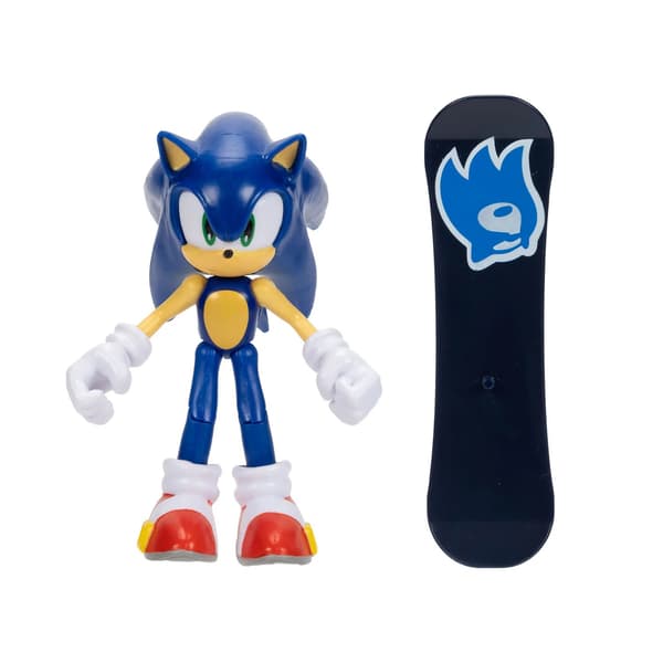 Sonic Figur 10cm med tillbehör Sonic W24 multifärg