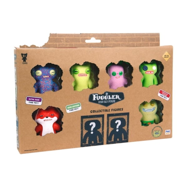 Fuggler Collectible Figures 8-pack multifärg