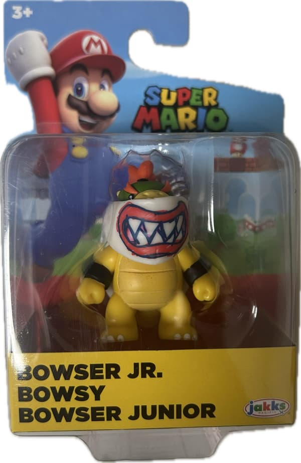 Super Mario Figur 5cm Bowser Jr. MultiColor