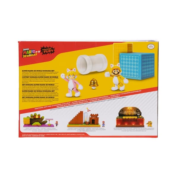 Super Mario 3D World Diorama Lekset multifärg