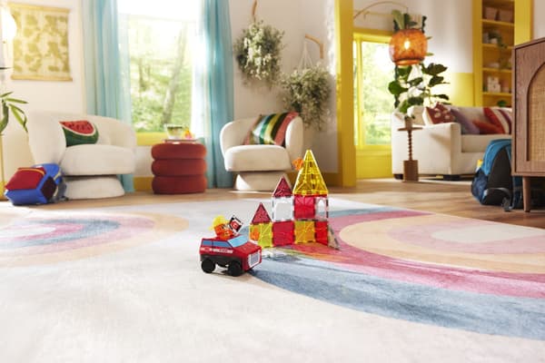 Magna-Tiles Fire Rescue 27 delar multifärg