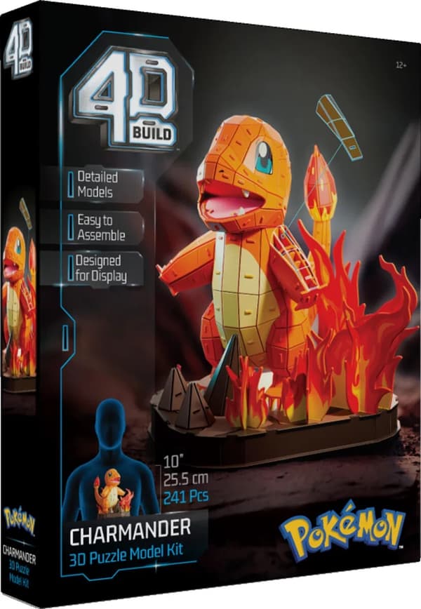 Pokemon 4D Build Pussel Charmander