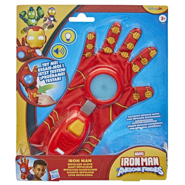 Marvel Iron Man Repulsor Handske med ljud och ljus multifärg