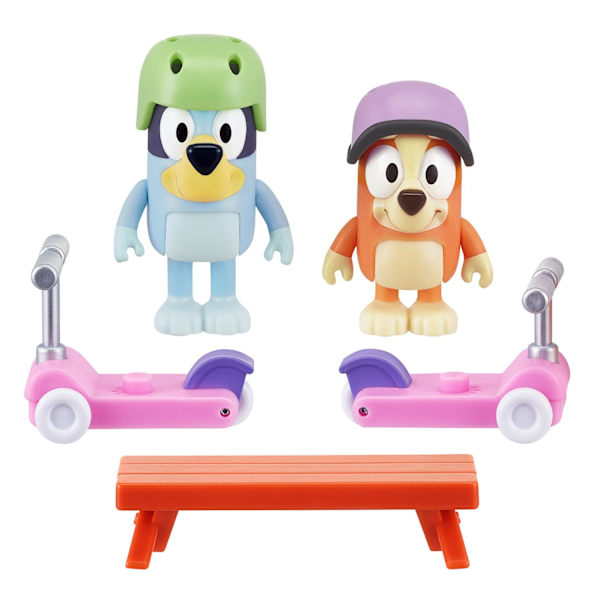 Bluey Bluey and Bingos Scooter fun multifärg