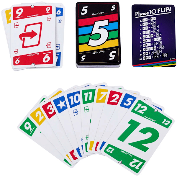 Phase 10 Flip! multifärg