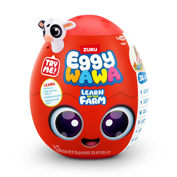 Zuru Eggy Wawa Learn on the Farm Surprise Egg multifärg