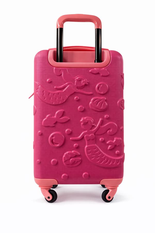 Resväska Barn 28l Rosa Sjöjungfru