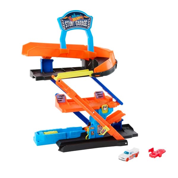 Hot Wheels Transforming Stunt Garage multifärg