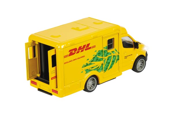 Majorette Mercedes-Benz Sprinter DHL med ljud och ljus multifärg